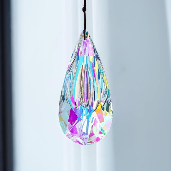 Colored Crystal‎ Prism Rainbow Maker Pendant Window Hanging Sun Catchers - Picture 6 of 8